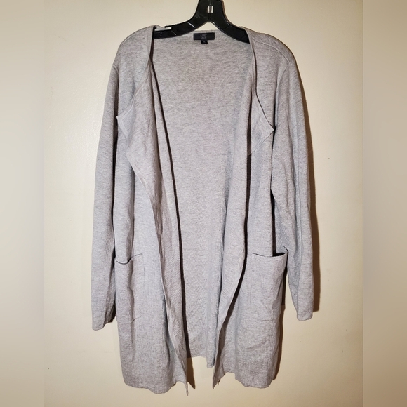 J. Crew Juliette collarless sweater-blazer Size Xl - Picture 3 of 9